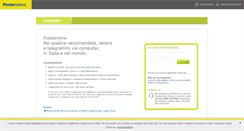 Desktop Screenshot of posta-online.it